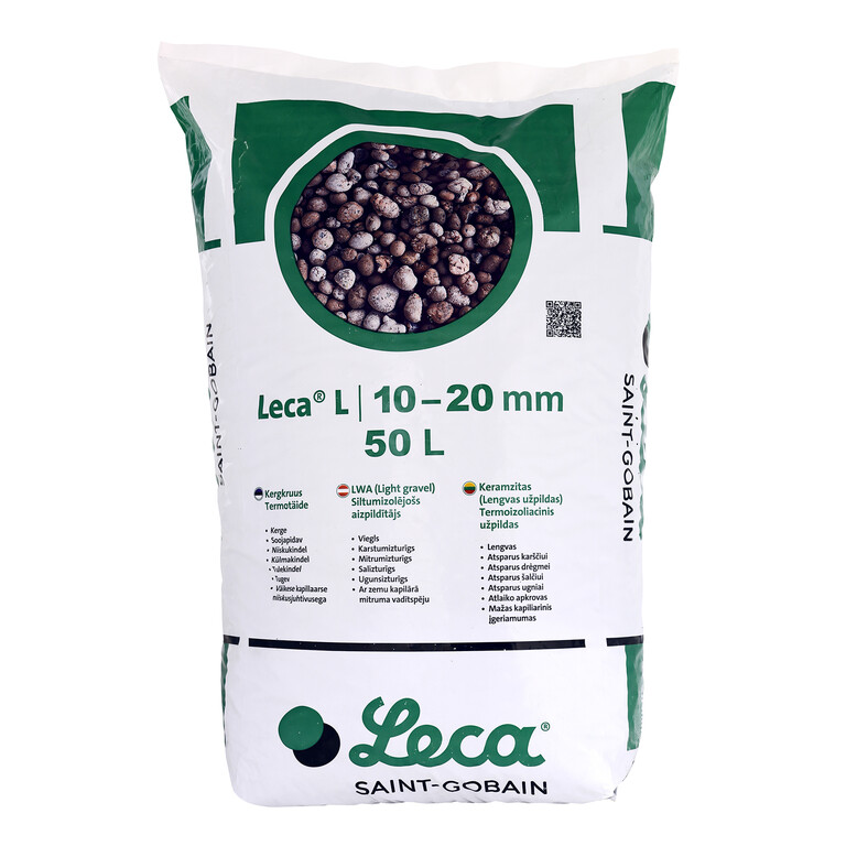 Leca keramzīts, 10-20 mm frakcija