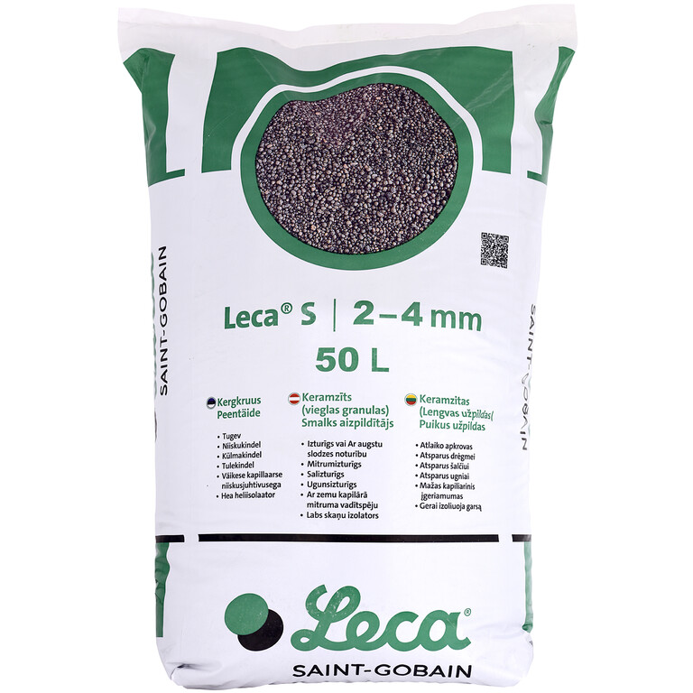 Leca keramzīts, 2-4 mm frakcija